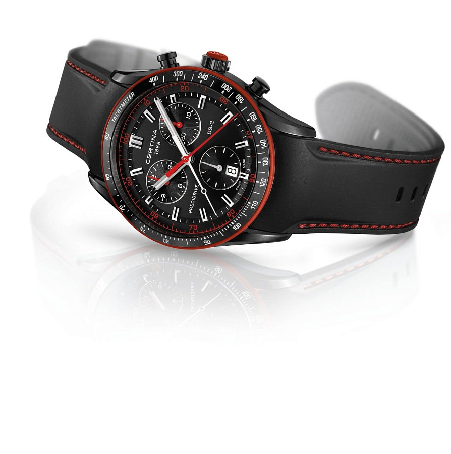 Часы Certina DS-2 Chrono C024.447.17.051.33 — металл сталь, Швейцария