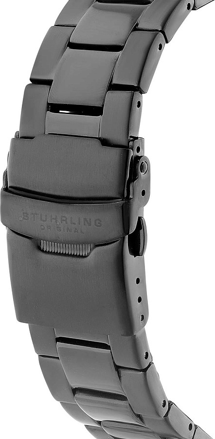Часы Stuhrling Monaco 3960.8 — нержавеющая сталь с pvd-покрытием, мужские