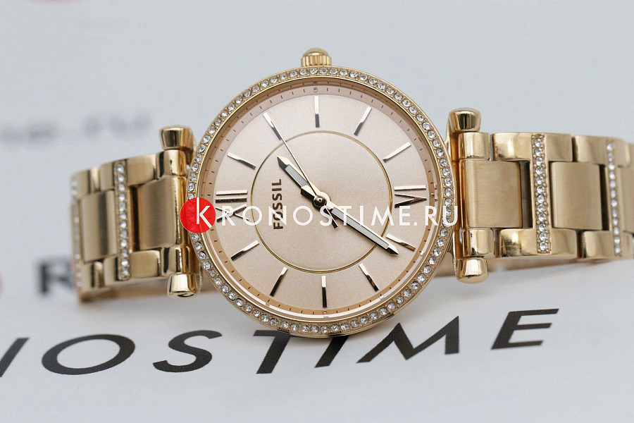 Часы Fossil Georgia ES4301 — кварцевые, сталь