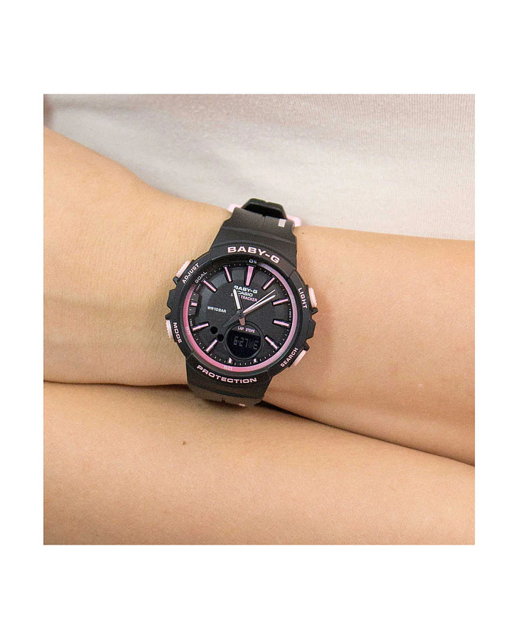 Часы Casio Baby-G BGS-100RT-1A — кварцевые, пластик