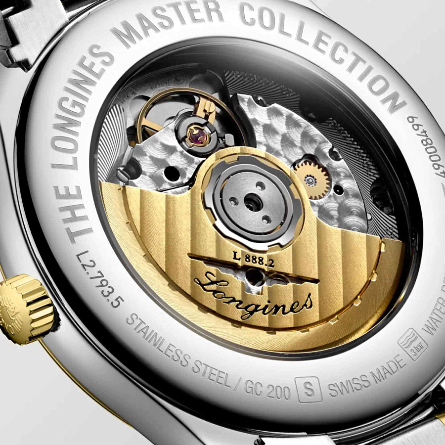 Часы Longines Master Collection L2.793.5.97.7 — механические, сталь металл золото