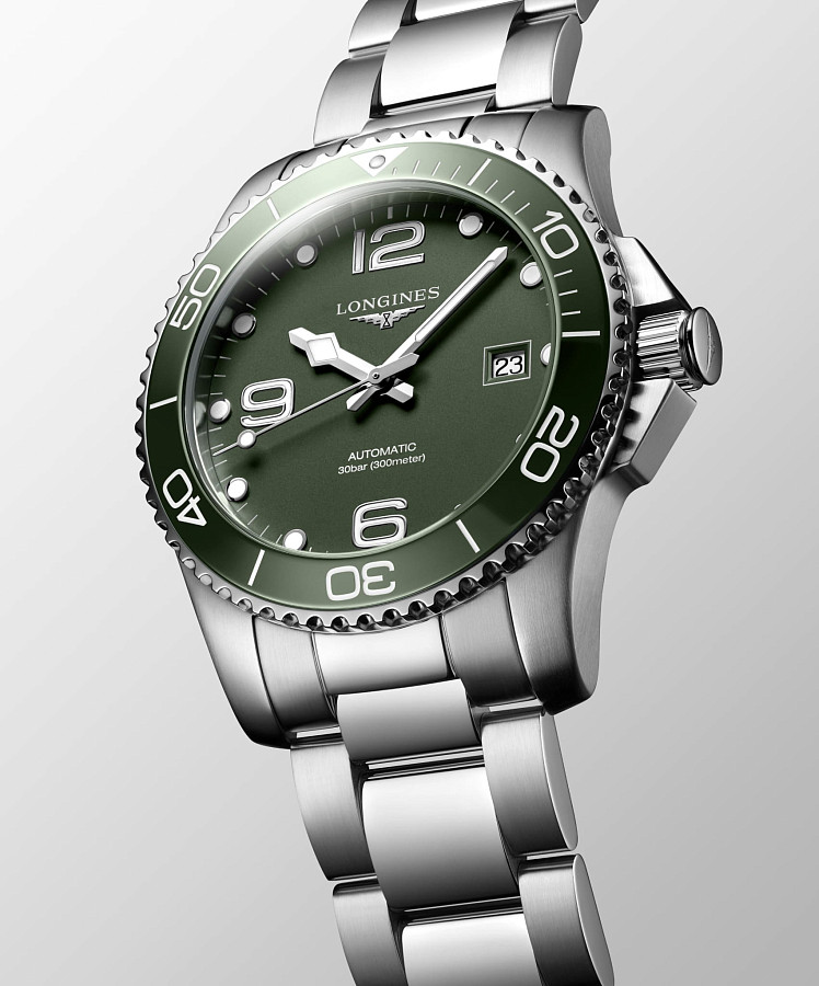 Часы Longines HydroConquest L3.781.4.06.6 — сталь металл, нержавеющая сталь