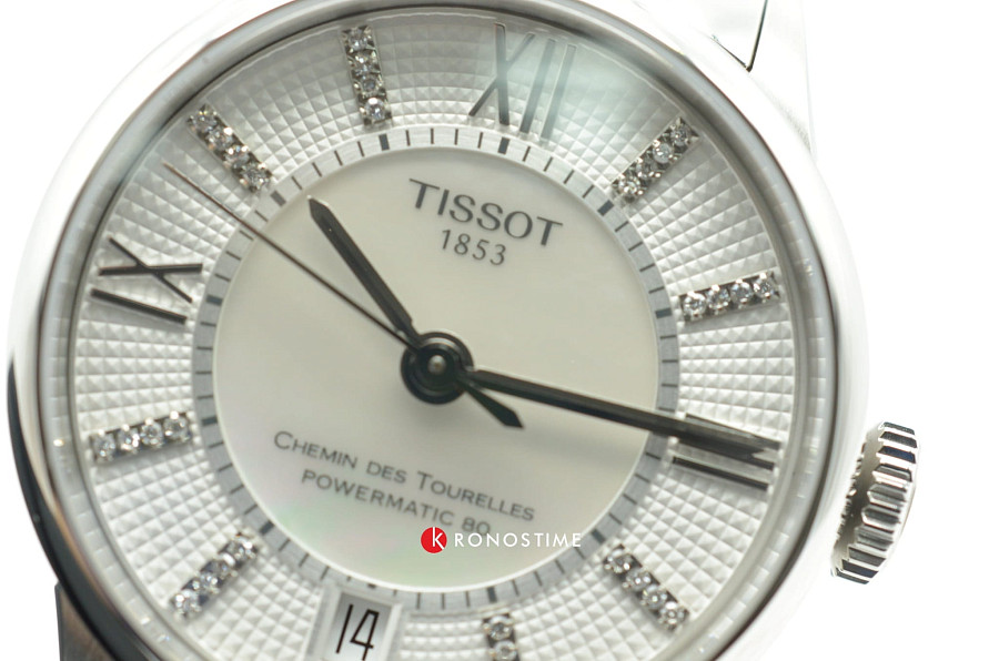 Часы Tissot Chemin des Tourelles Powermatic 80 Lady T099.207.11.116.00 — Швейцария, механические