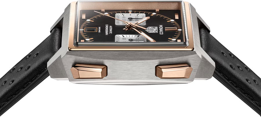 Часы TAG Heuer Monaco Chronograph CDW2150.FC8360 — кожаный, мужские