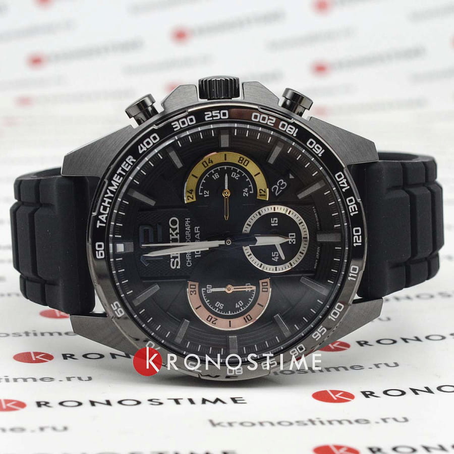Часы Seiko Discover More SSB349P1 — кварцевые, сталь металл