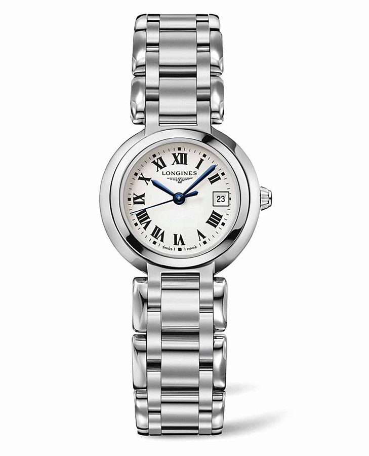 Часы Longines PrimaLuna L8.110.4.71.6 — женские, серебристый