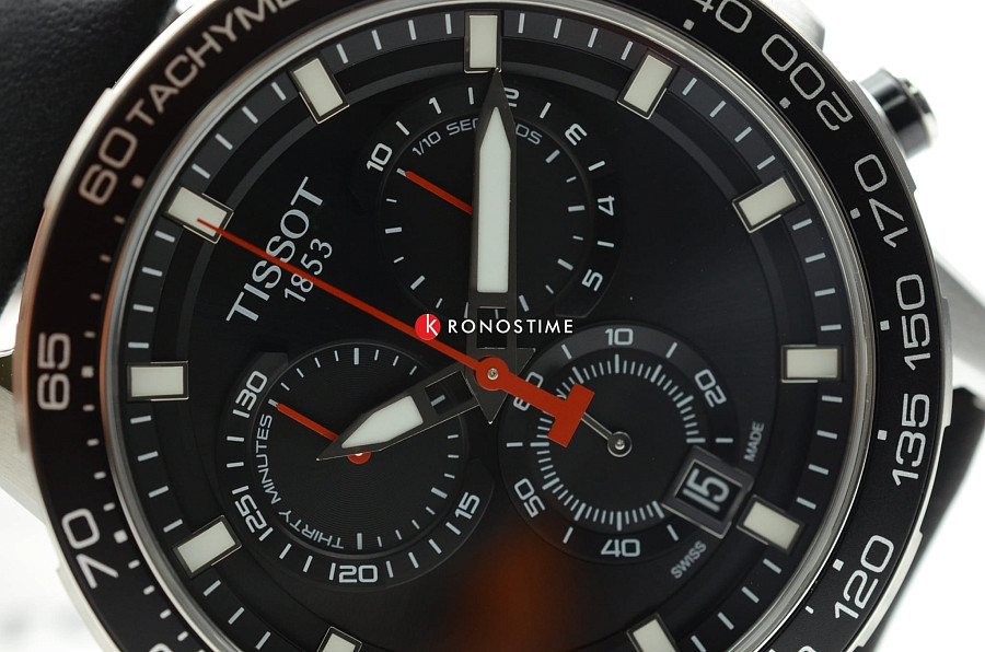 Часы Tissot SuperSport Chrono T125.617.16.051.00 — мужские, черный