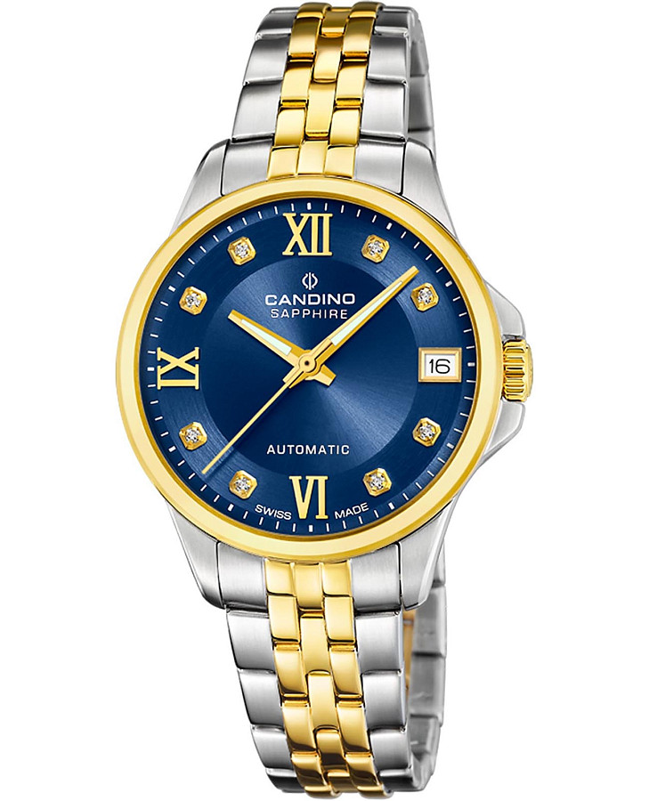Часы Candino Automatic Ladies C4771/3 — женские, синий