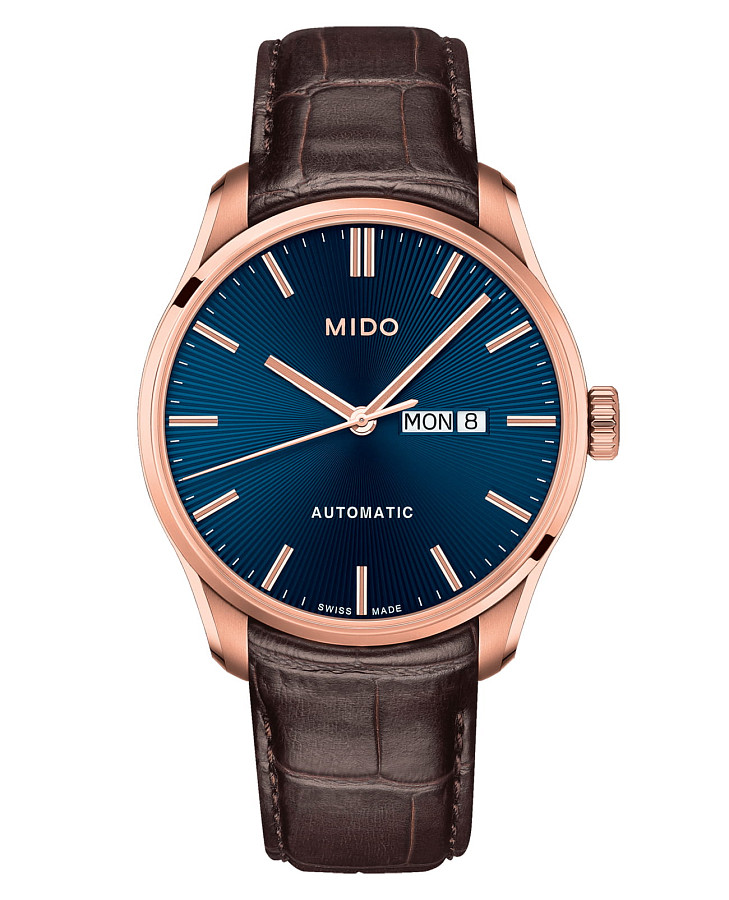 Часы Mido Belluna Sunray M024.630.36.041.00 — мужские, синий