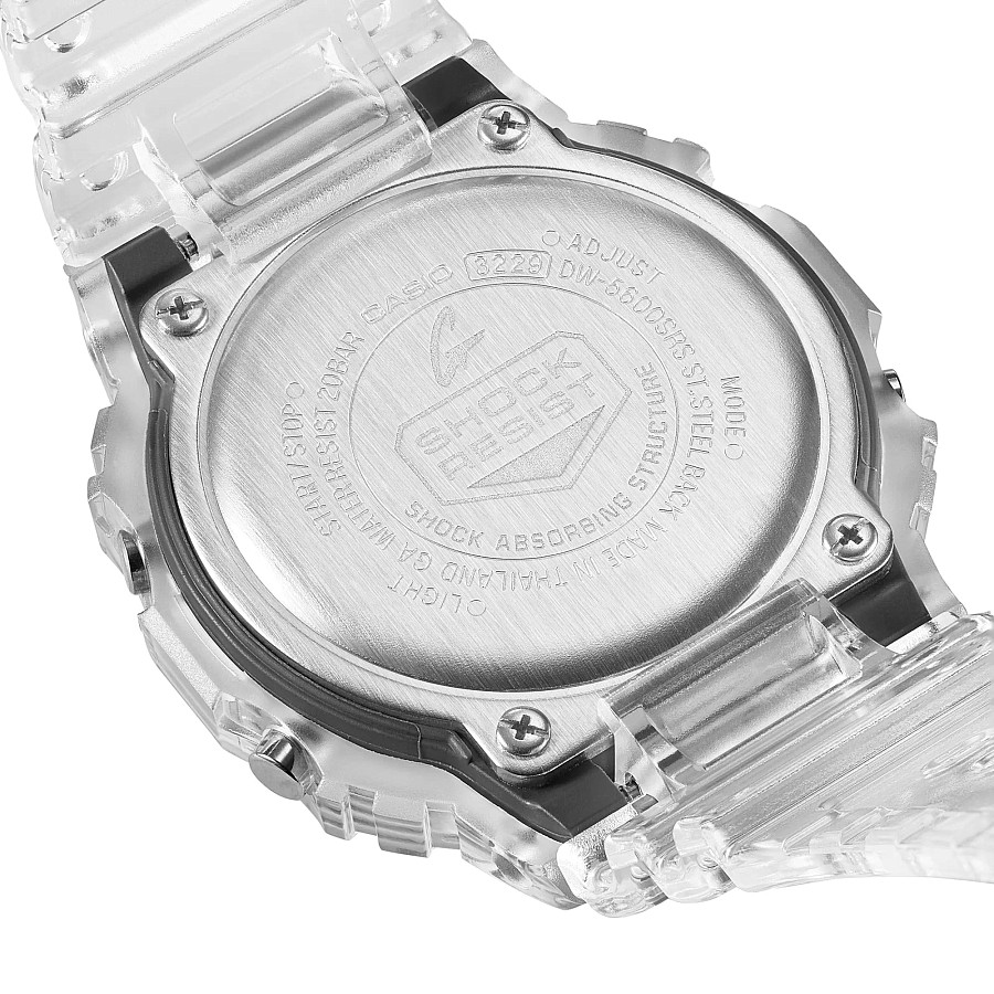 Часы Casio G-Shock DW-5600SRS-7 — электронные, пластик