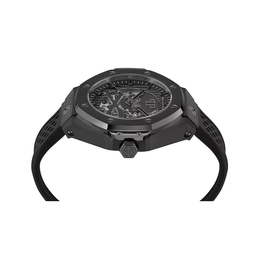 Часы Philipp Plein The Skull PWPFA0924 — механические, сталь металл