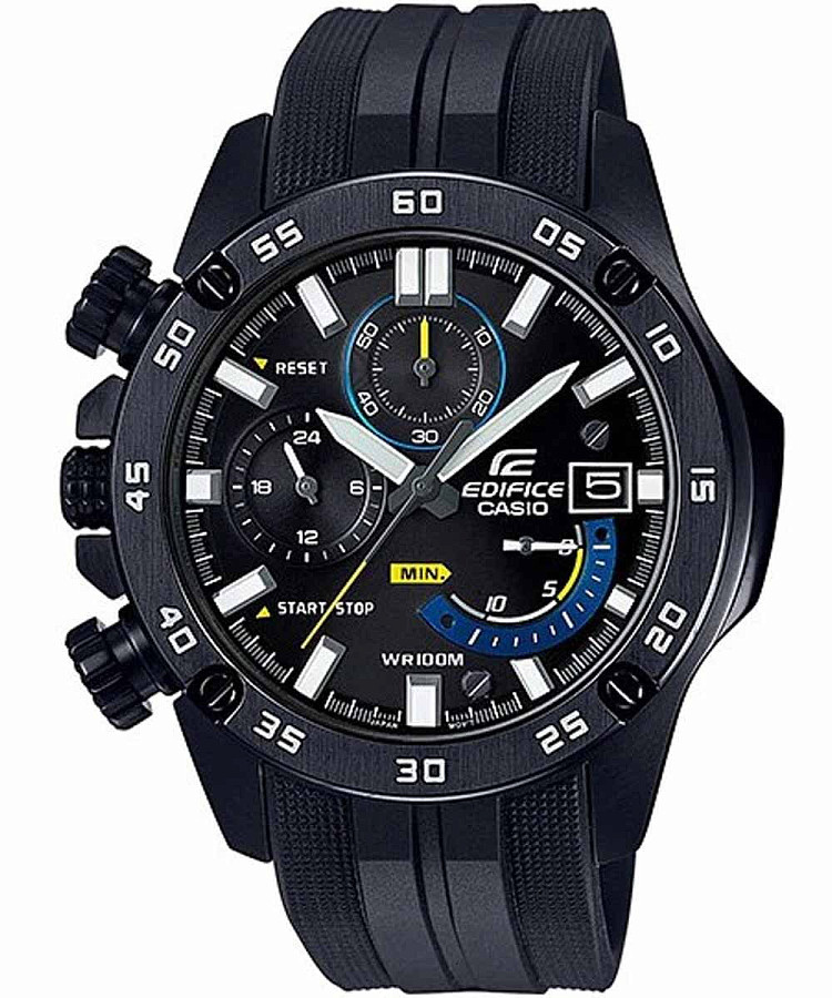 Часы Casio Edifice EFR-558BP-1A — мужские, черный