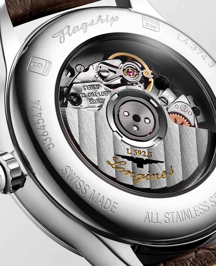 Часы Longines Flagship L4.374.4.79.2 — Швейцария, механические