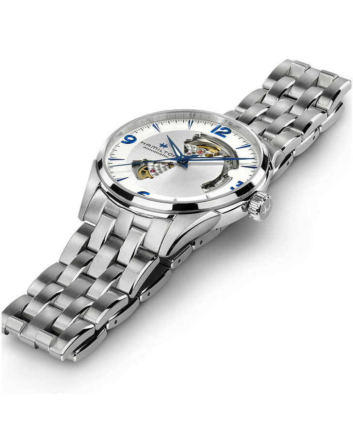 Часы Hamilton Jazzmaster Open Heart Auto H32705152 — нержавеющая сталь, мужские