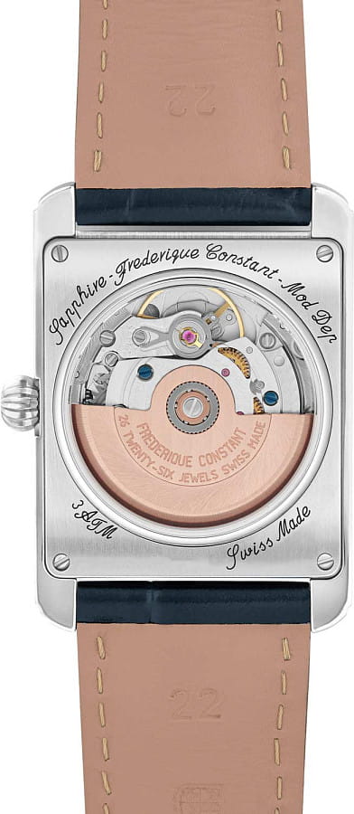 Часы Frederique Constant Classics Carree Moonphase Automatic FC-333S4C6 — сталь металл, Швейцария