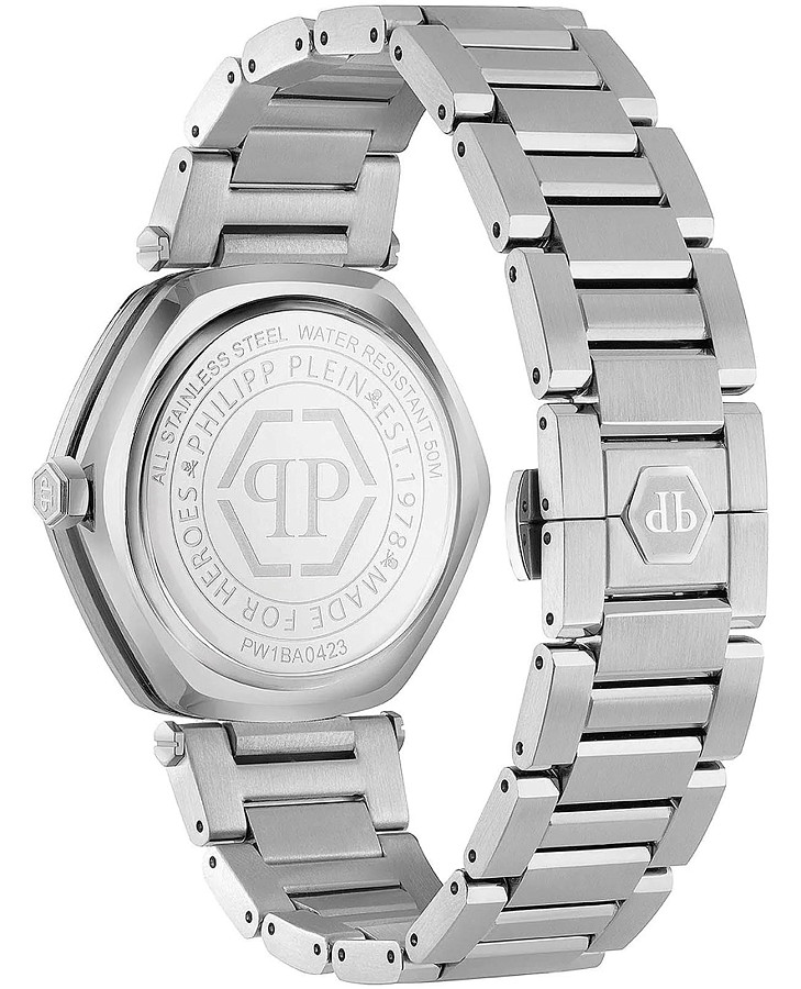 Часы Philipp Plein The Hexagon PW1BA0423 — кварцевые, сталь металл