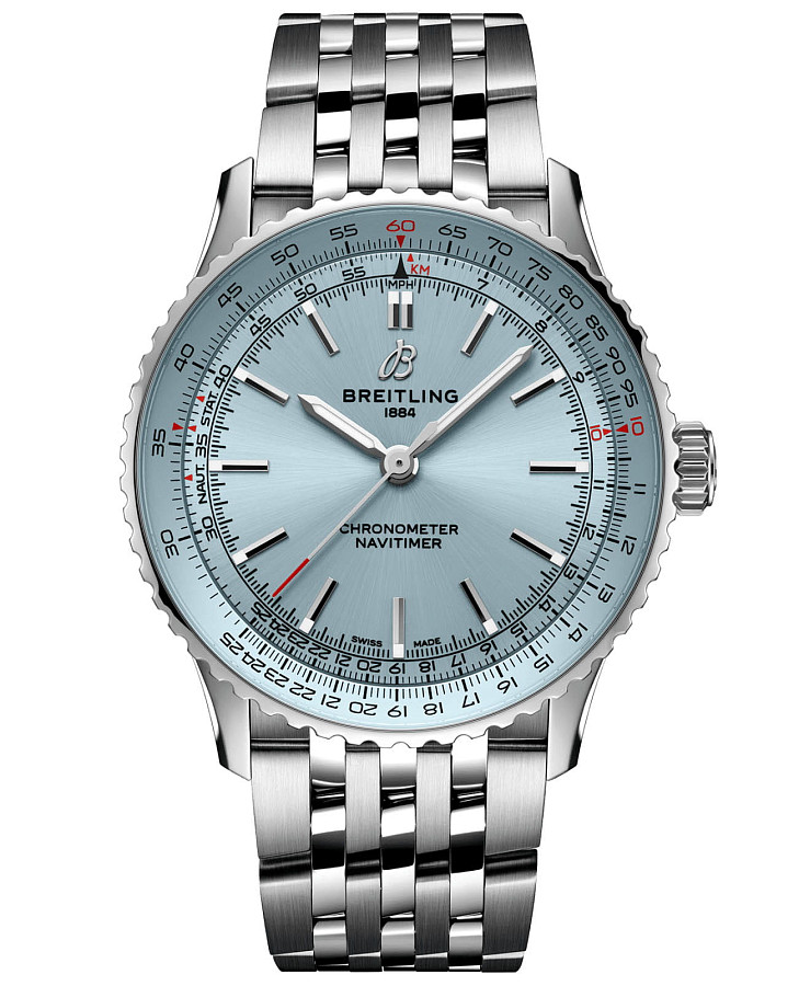 Часы Breitling Navitimer Automatic 41 A17329171C1A1 — мужские, голубой