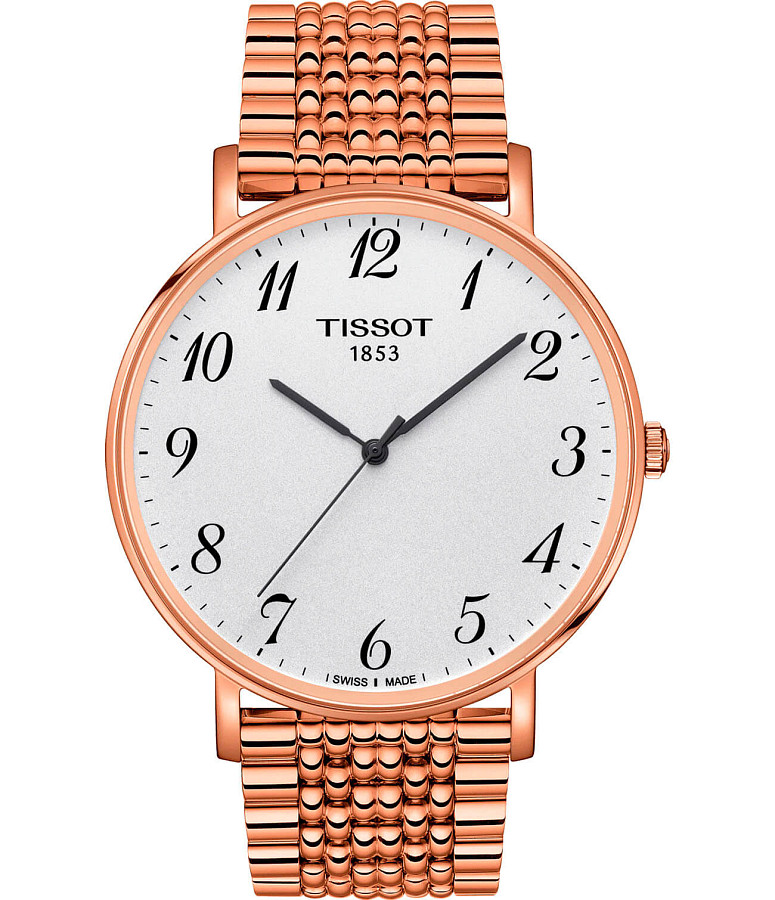 Часы Tissot Everytime Large T109.610.33.032.00 — мужские, белый