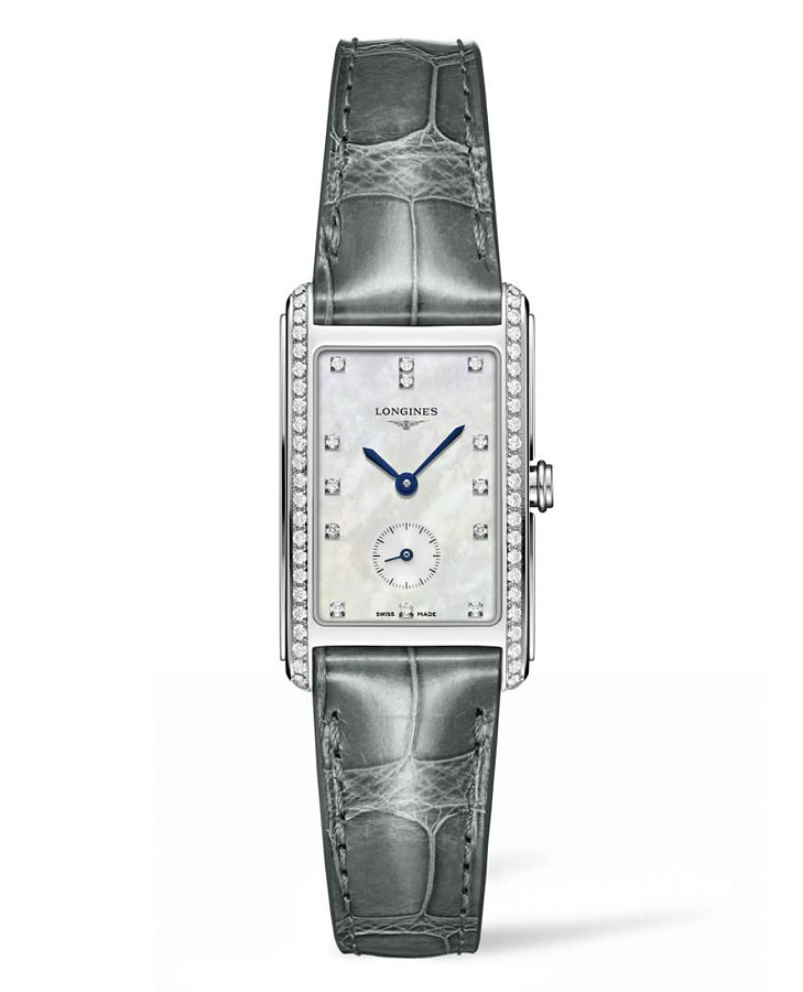 Часы Longines DolceVita L5.512.0.87.3 — женские, перламутровый