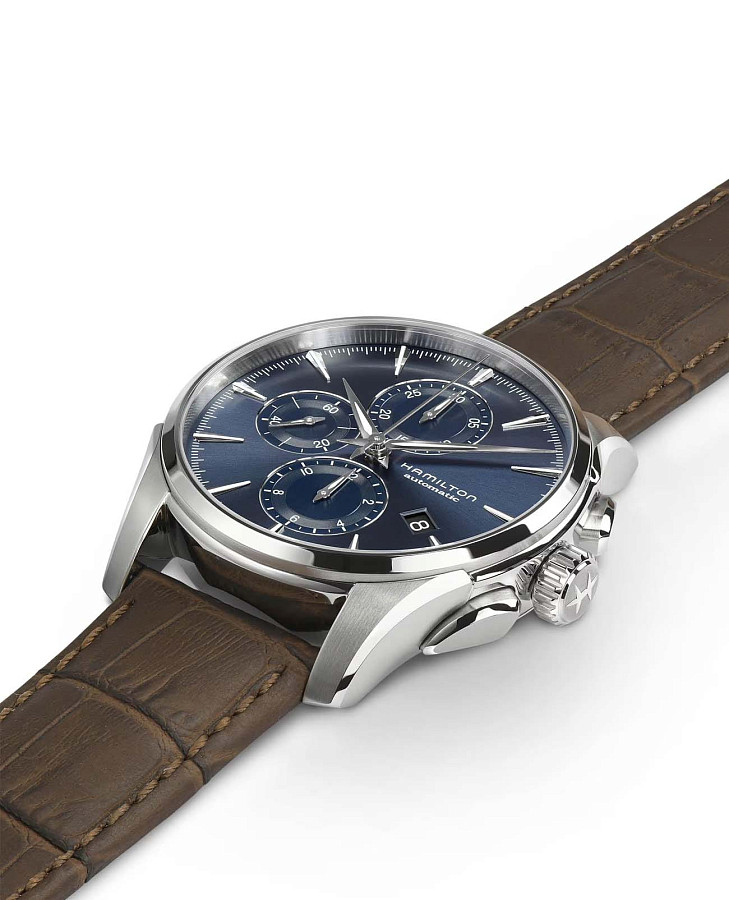 Часы Hamilton Jazzmaster Auto Chrono H32586541 — механические, сталь металл