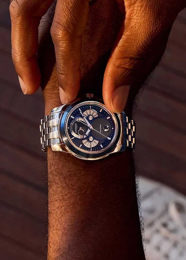 Часы Citizen Eco-Drive BU0088-51H — металл сталь, Япония