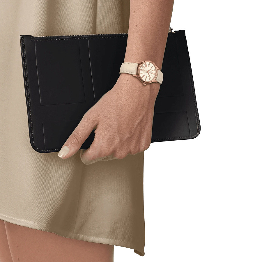Часы Tissot Bella Ora T103.310.36.013.00 — кварцевые, сталь металл