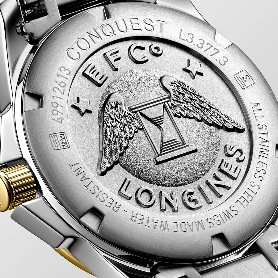 Часы Longines Conquest L3.377.3.87.7 — Швейцария, кварцевые