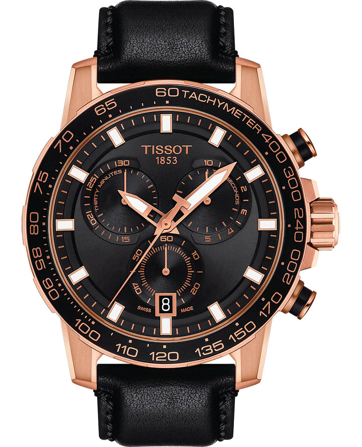 Часы Tissot SuperSport Chrono T125.617.36.051.00 — мужские, черный