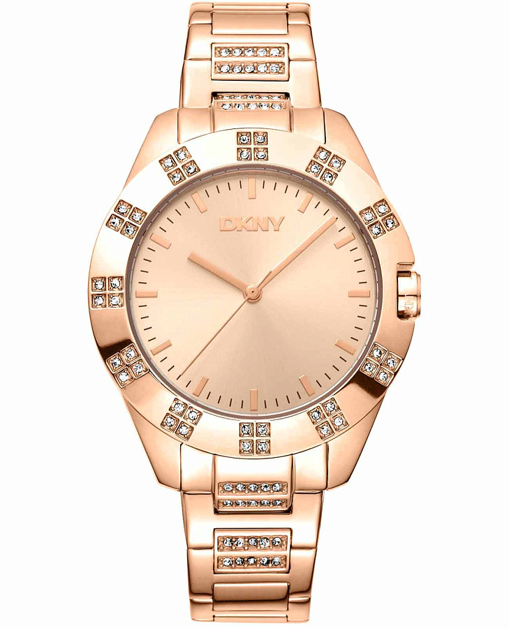 Часы DKNY Park Ave Glitz DK1L019M0045 — женские, золотистый