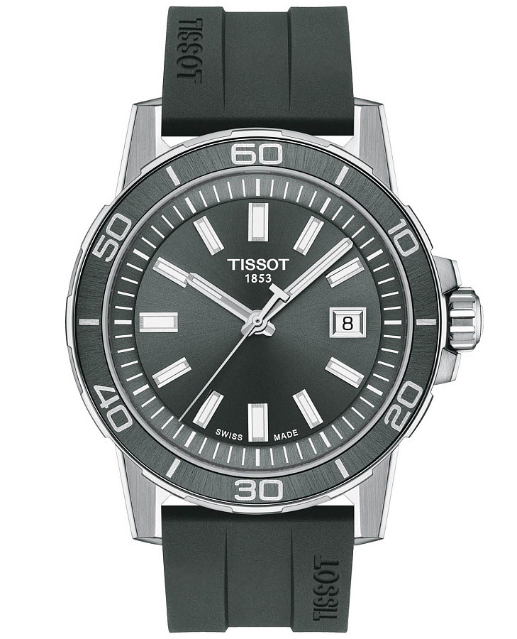 Часы Tissot Supersport Gent T125.610.17.081.00 — мужские, серый