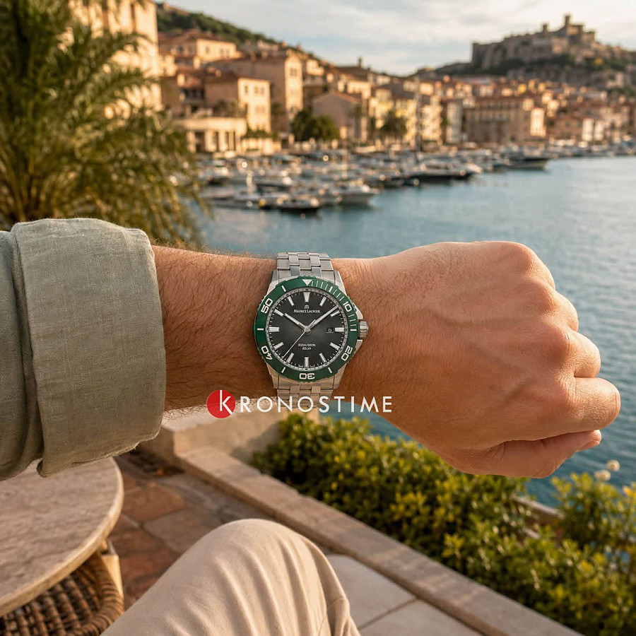 Часы Maurice Lacroix Pontos PT1008-SSL52-330-1 — сталь металл, Швейцария