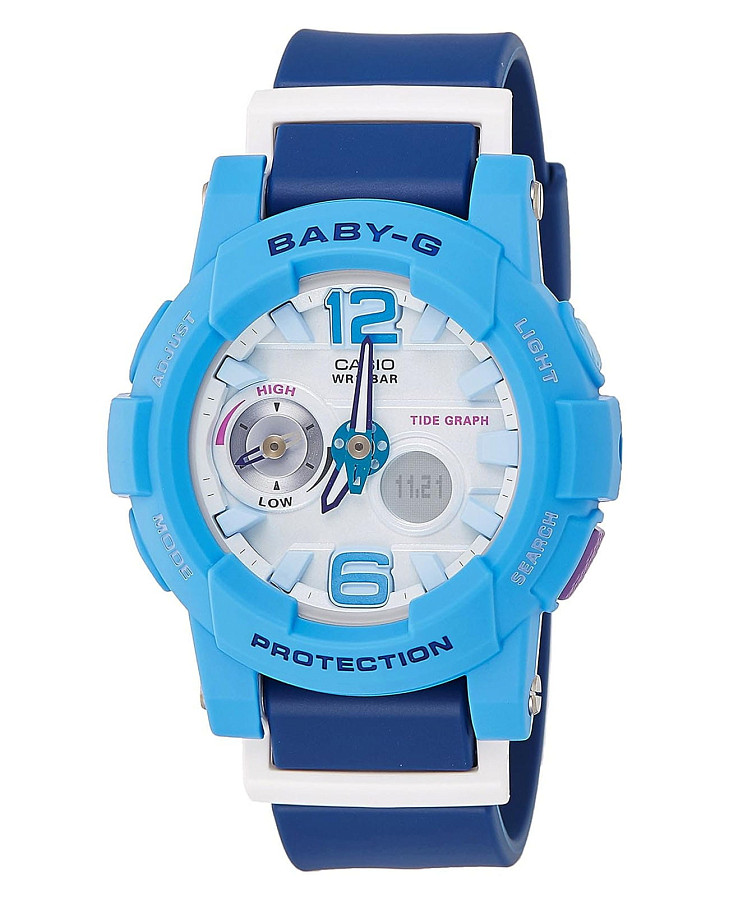 Часы Casio Baby-G BGA-180-2B3DR — кварцевые, пластик