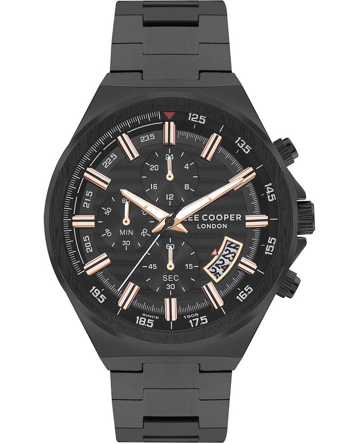 Часы Lee Cooper LC07717.650 — мужские, черный