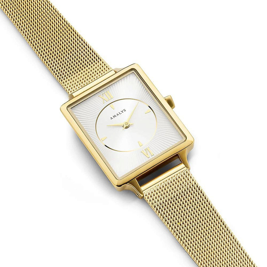 Часы Amalys Hepburn AMW-131 — кварцевые, металл сталь