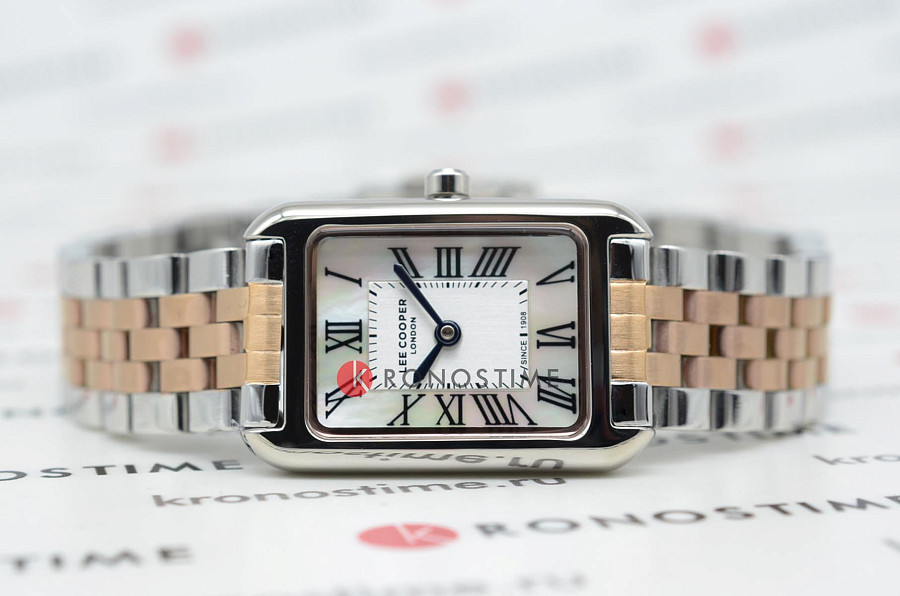 Часы Lee Cooper LC08135.520 — кварцевые, сталь металл