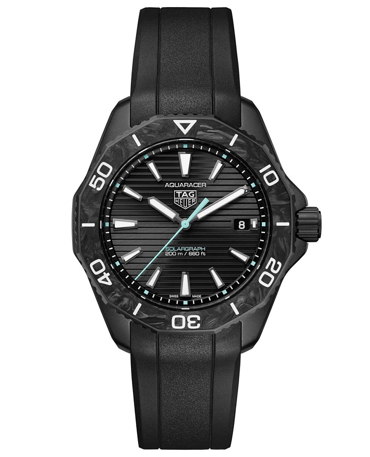 Часы TAG Heuer Aquaracer Professional Solargraph 200 WBP1112.FT6199 — мужские, черный