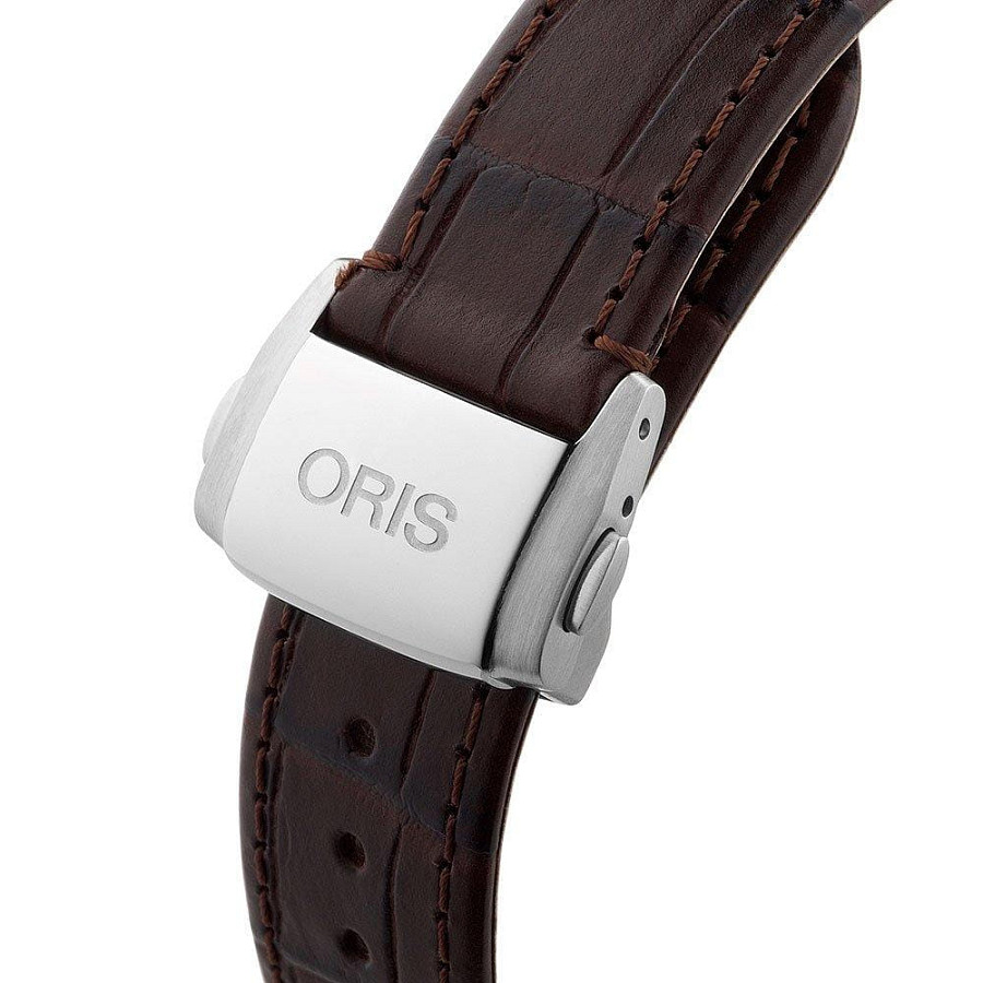 Часы Oris Artelier 01 734 7721 4051-07 5 21 65FC — кожаный, мужские