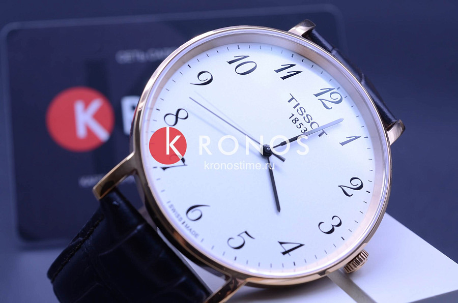 Часы Tissot Everytime Large T109.610.36.032.00 — кожаный, мужские