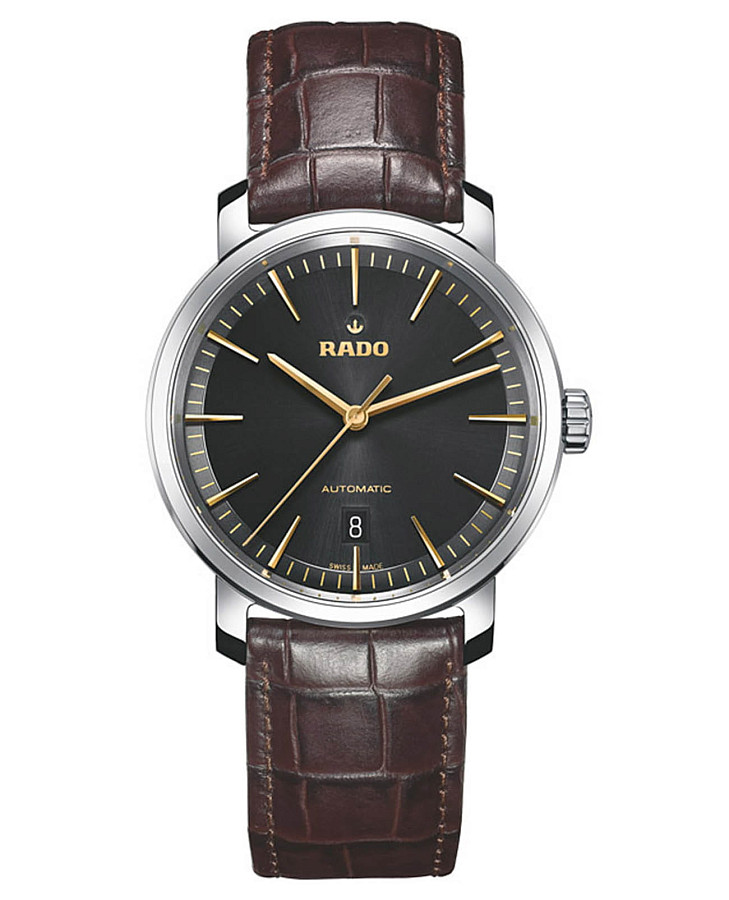 Часы Rado Diamaster R14077166 — мужские, черный
