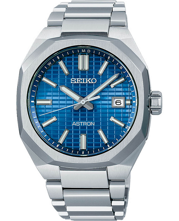 Часы Seiko Astron Nexter Solar Radio SBXY061 — мужские, синий