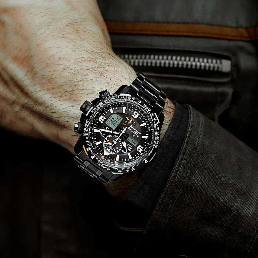 Часы Citizen Promaster JY8085-81E — кварцевые, металл сталь