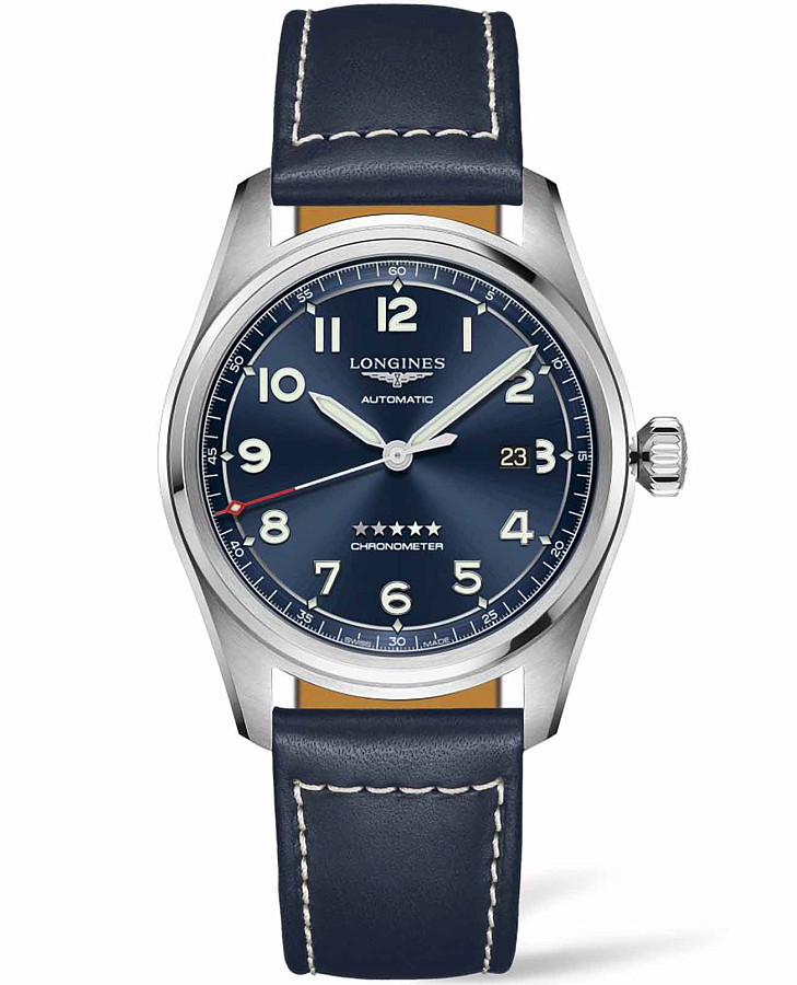 Часы Longines Spirit L3.811.4.93.0 — мужские, черный