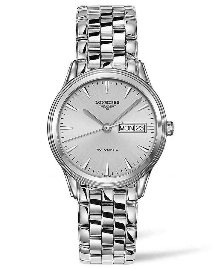 Часы Longines Flagship L4.899.4.72.6 — мужские, серебристый