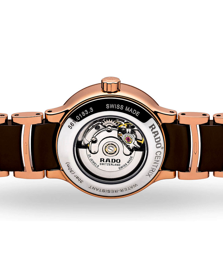 Часы Rado Centrix Automatic R30183302 — механические, металл сталь