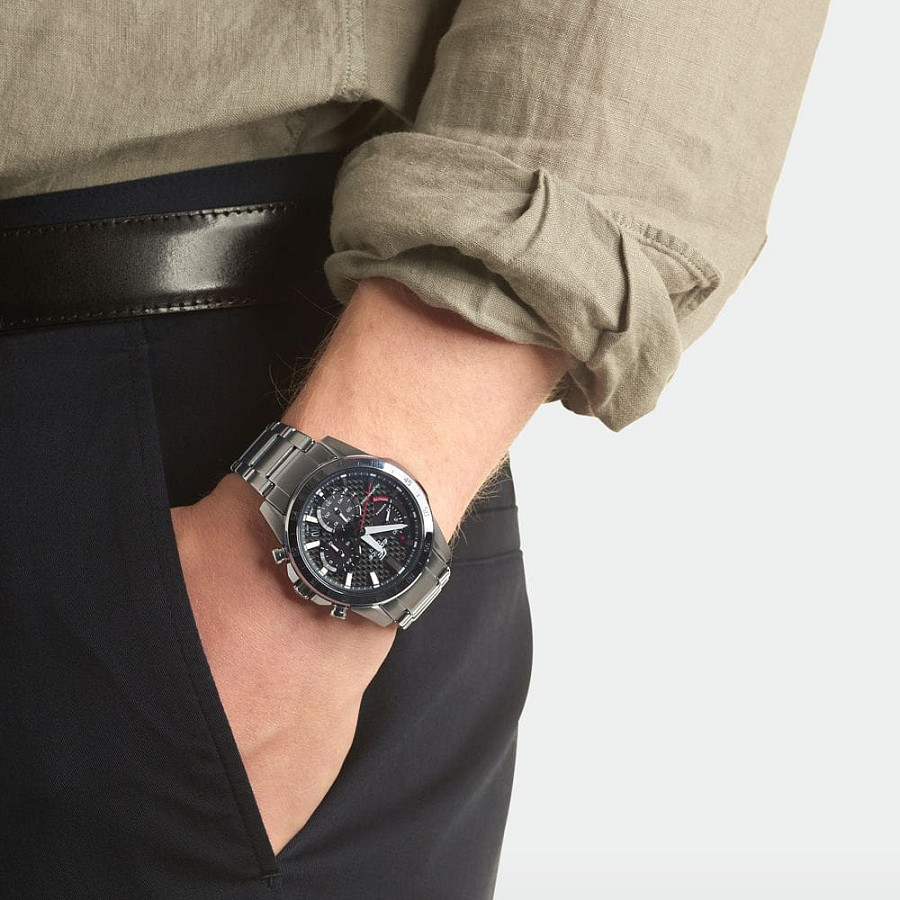 Часы Casio Edifice EFS-S580D-1A — нержавеющая сталь, мужские