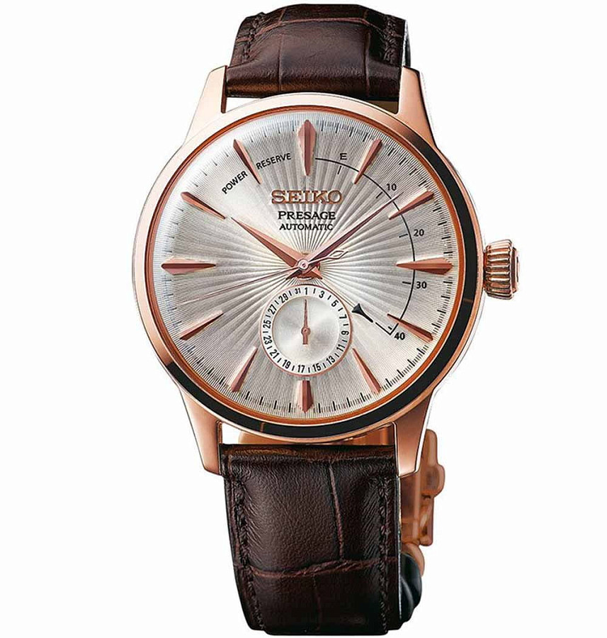 Часы Seiko Presage SSA346J1 — мужские, белый