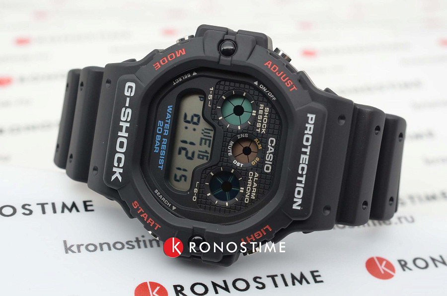 Часы Casio G-Shock DW-5900-1 — черный, электронные