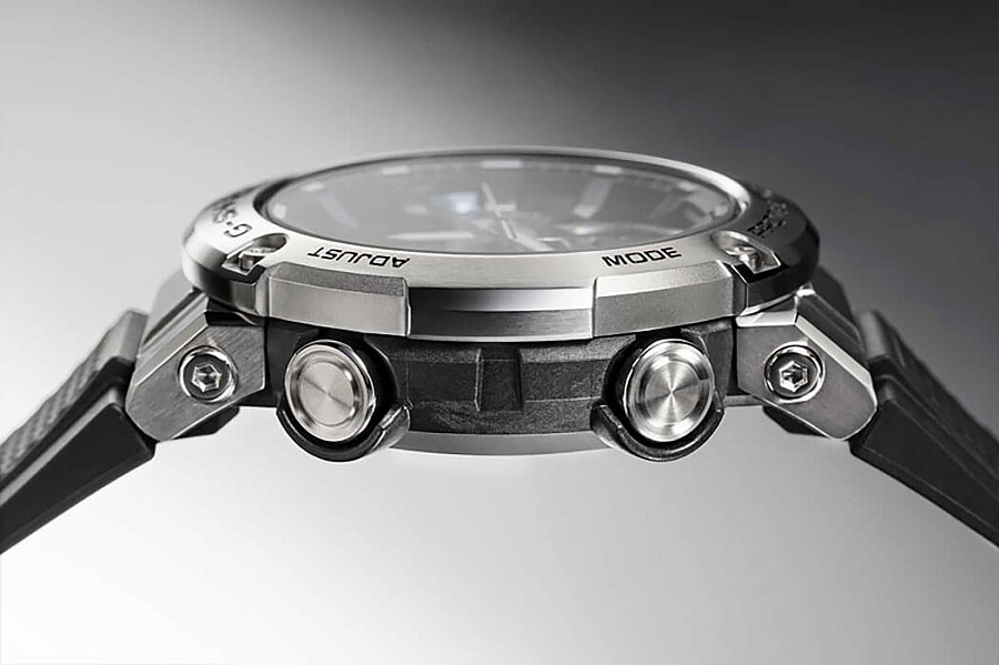 Часы Casio G-Shock GST-B200-1A — мужские, пластик