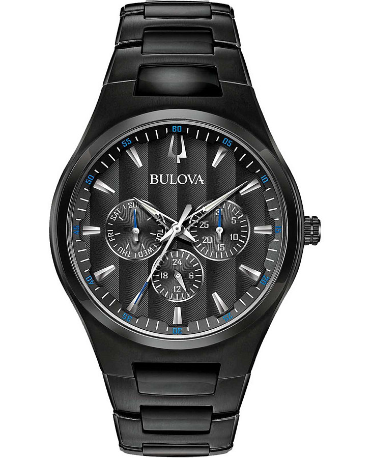 Часы Bulova Classic 98C129 — мужские, черный