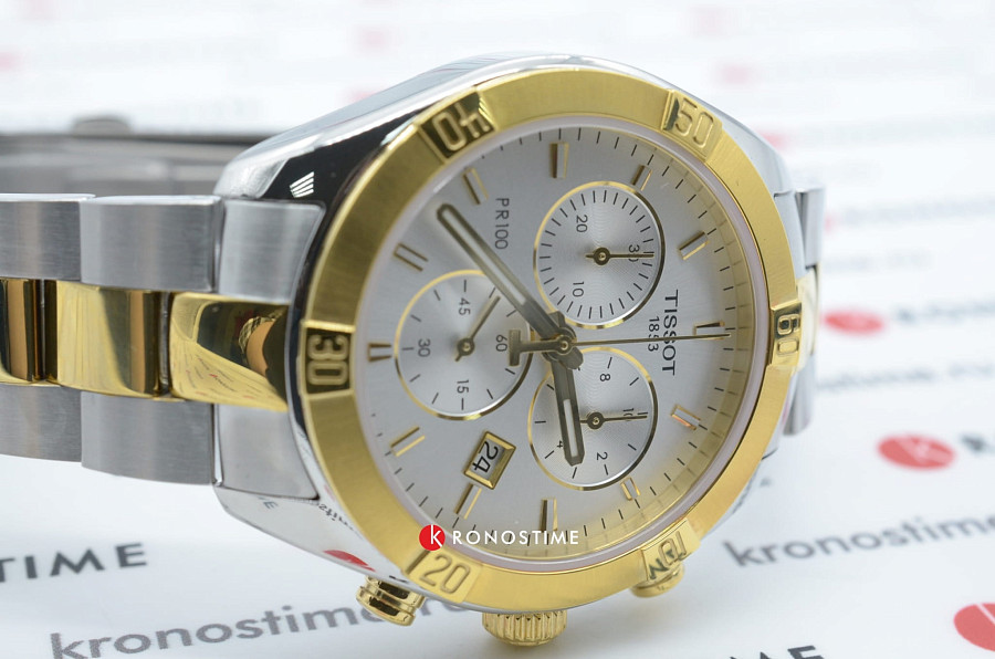 Часы Tissot PR 100 Sport Chic Chronograph T101.917.22.031.00 — артикул T1019172203100